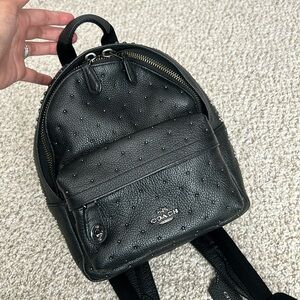 Coach mini backpack